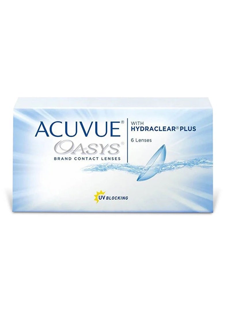 ACUVUE - ACUVUE OASYS WITH HYDRACLEAR PLUS BC 8.4 -0375 006 Pieces - Image 1