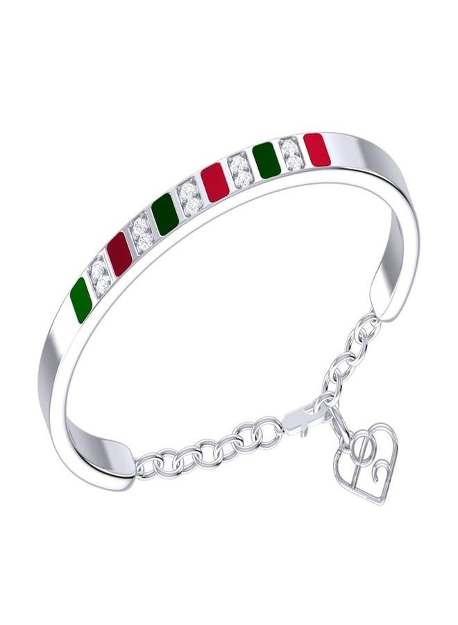 TINY TIARAA Radiant Stripes Baby Bracelet - Image 1