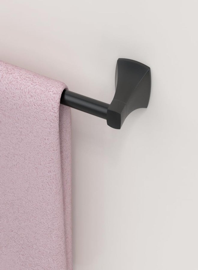 WZRUA 24 Inch Matte Black Towel Bar Towel Rack for Bathroom Kitchen Hand Towel Holder Dish Cloths Hanger SUS304 Stainless Steel Rustproof Wall Mount - Image 4