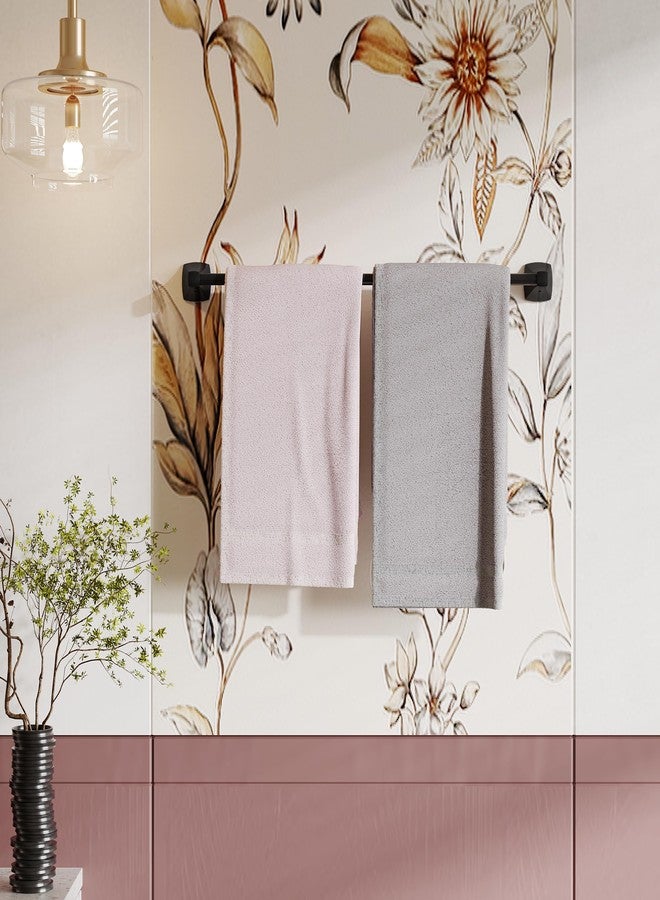 WZRUA 24 Inch Matte Black Towel Bar Towel Rack for Bathroom Kitchen Hand Towel Holder Dish Cloths Hanger SUS304 Stainless Steel Rustproof Wall Mount - Image 2
