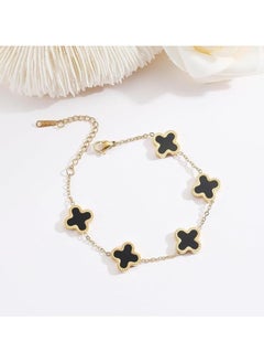 MIRFA Four Leaf Clover Jewellery Set (Black)  - Image 4