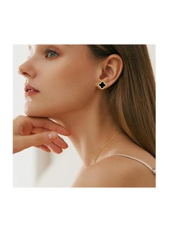 MIRFA Four Leaf Clover Jewellery Set (Black)  - Image 3