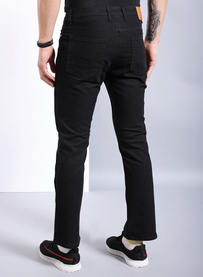 The Indian Garage Co Men Mid Rise Bootcut Fit Jeans - Image 3