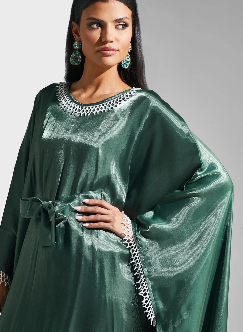 hayas closet Cape Sleeve Jalabiya
