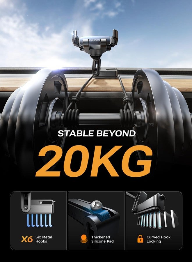 Ainope أينوبي لتثبيت الهاتف في تسلا - حامل ترقية الجاذبية لتسلا موديل 3 Y - ملحقات السيارة تناسب هواتف آيفون وأندرويد من 4-7 بوصات - Image 4