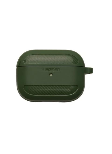 Ecosystem Rugged Armor Case Designed for Apple Airpods Pro,  Case with Keychain (Alpine Green, Airpods Pro)