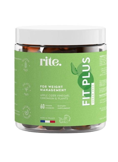 Fit Plus Sugar Free - 60 Gummies Rite