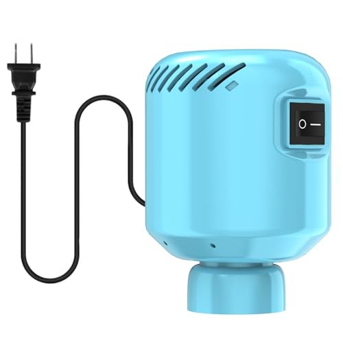 AMZBOSS Electric Pump for Vacuum Storage Bags, Portable Vacuum Bag Pump, Electric Vacuum Pump for Storage Bags, Great for Various Vacuum Seal Bags for Clothing,Blankets,Bedding- Blue (No Bags) - Image 1