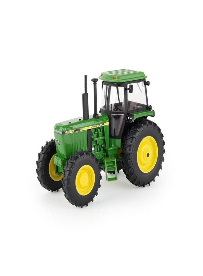 John Deere جرار جون دير 1/32 مقياس 4250 مجموعة بريستيج - هيكل معدني مصبوب مع محور أمامي FWA وعجلات خلفية مفردة - مجموعة للبالغين - للأعمار 14 سنة وما فوق - Image 1