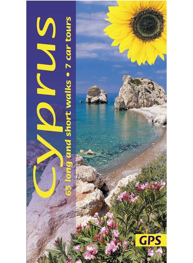 Cyprus Sunflower Walking Guide: 65 long and short walks with detailed maps and GPS; 7 car tours with pull-out map  - Image 1