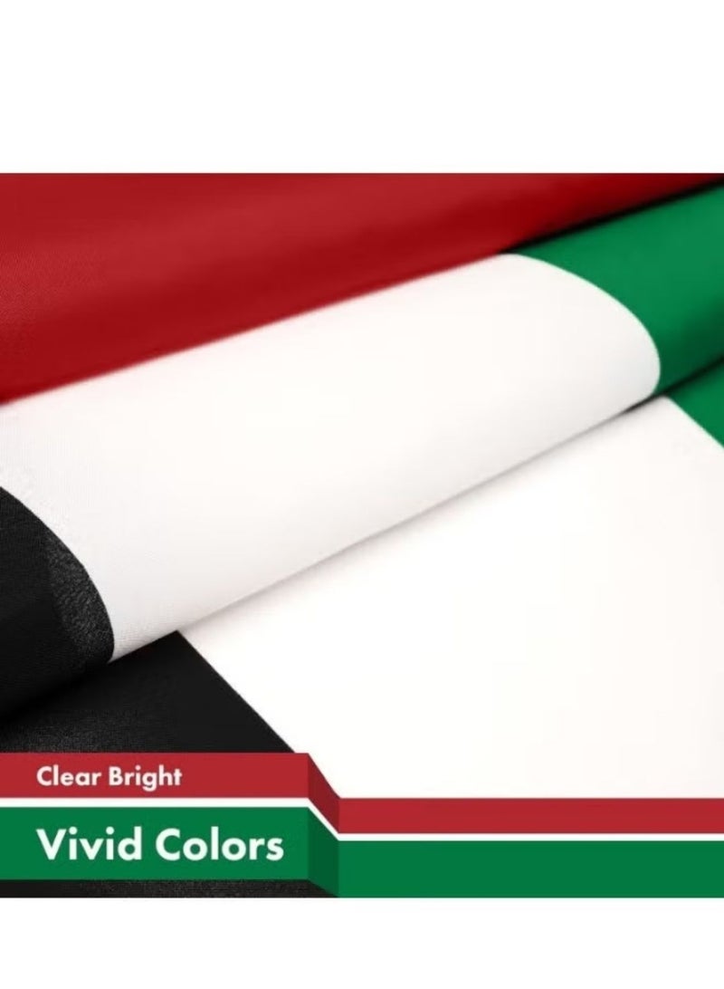 Aspire Books UAE National Flag 60x95cm – Premium United Arab Emirates Flag for Indoor & Outdoor Display, Events, National Day & Decorations - Image 4