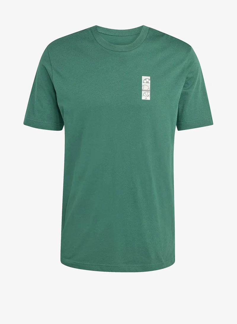 Adidas  Mos  Poster Graphic T-Shirt for Men | Best Price UAE