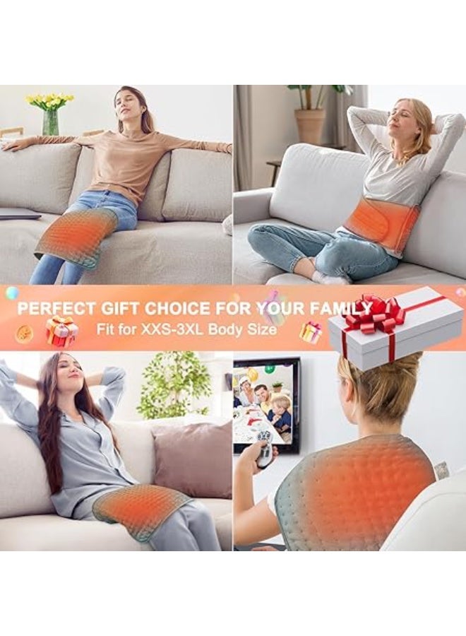 وسادة تدفئة كهربائية ذكية للظهر والبطن والخصر - علاج حراري جاف ورطب مع مؤقت إيقاف تلقائي - Image 2