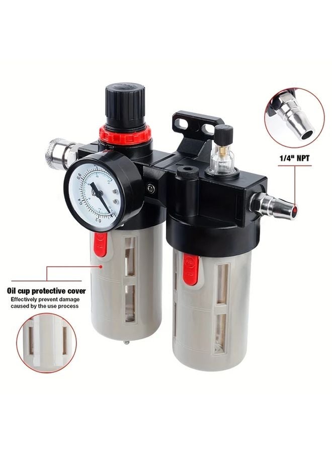 BFC2000 Air Compressor Filter Regulator Kit With Japanese Interface Oil Water Separator - Image 4