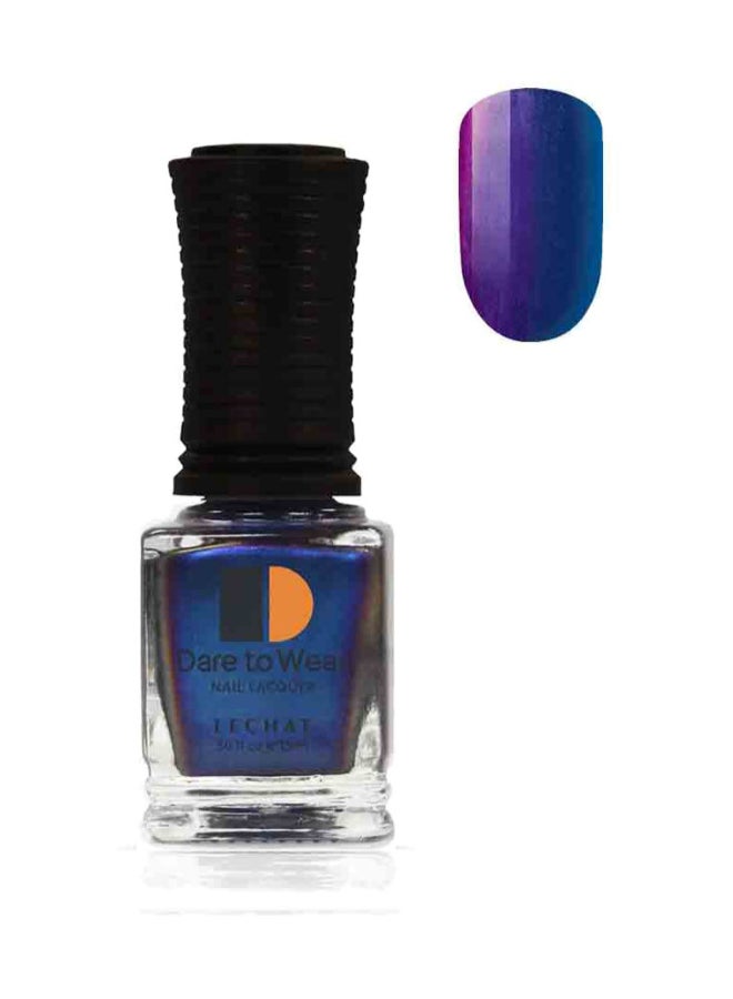 Lechat Nail Polish Color Blue To Violet To Navy Metallic Finish By Lechat Metallux Mystique Mldw06