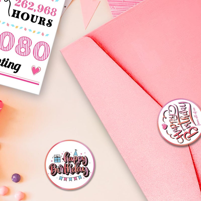 ATTLVV 30th Birthday Card,30th Birthday Decorations for Her,Happy 30th Birthday Gifts for Women,Funny 30 Years Old Bday Gift for Sister Friends - Image 5