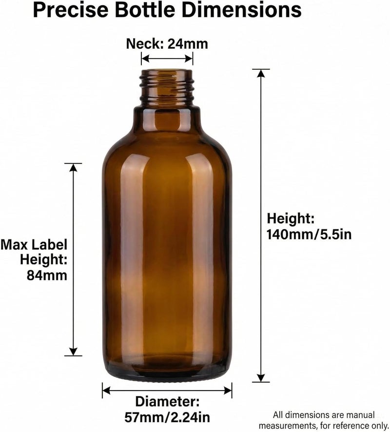 VASANA 250ml/8.5oz Refillable Empty PET Plastic Spray Bottle Fine Mist Sprayers with Black Sprayer For Cosmetic Toiletries Liquid Perfume Bottles Leak Proof Portable Travel Accessories Pack of 3 Stackable design - Image 2