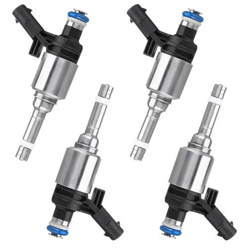 Plobeda 06H906036G 4pcs Fuel Injectors Compatible with Audi A3 A4 A5 A6 Q3 Q5 TT Volkswagen CC EOS GTI Tiguan Passat Jetta 2.0L 06H906036G - Image 1