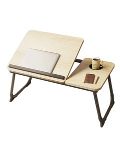 JANTENS Bed Desk for Laptop, Laptop Desk for Bed and Sofa, Bed Trays for Eating and Laptops with Cup Holder, 5 Levels of Adjustable Height  - Image 1