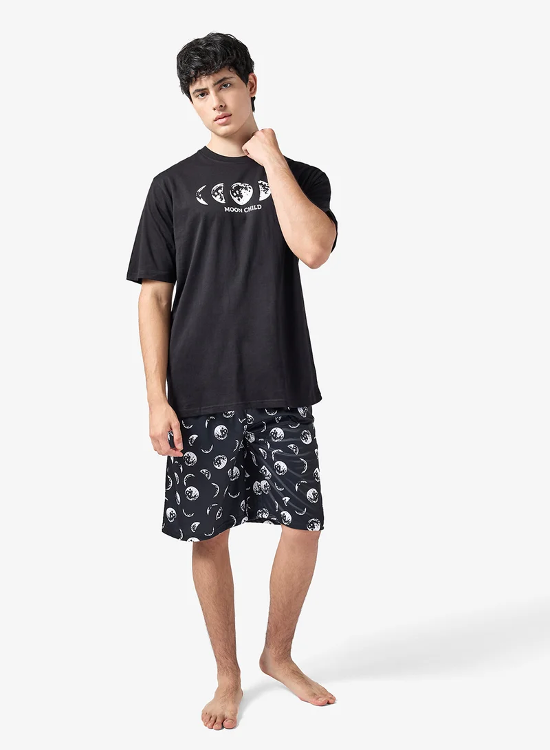 Seventy Five Nightwear T-Shirt & Shorts Sets