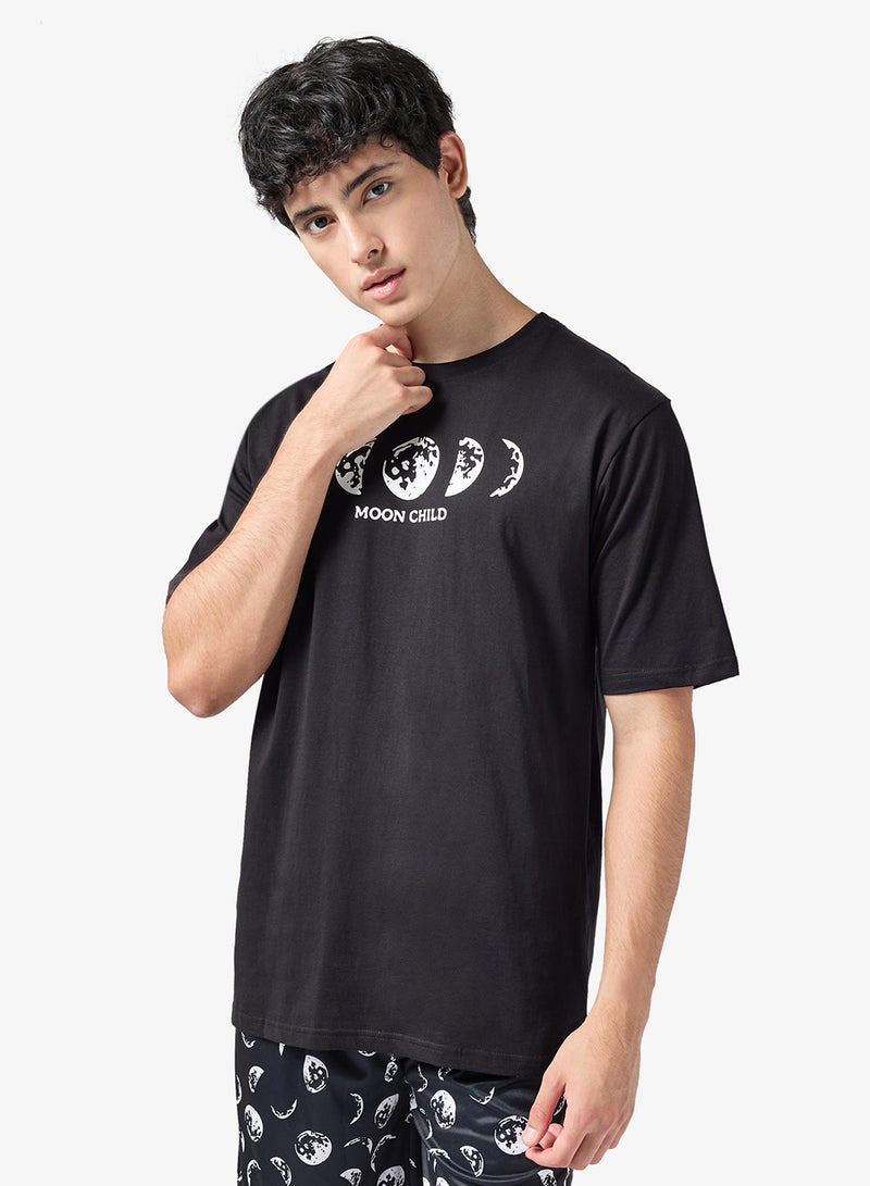 سفنتي فايف طقم بيجامة تي شيرت وشورت - Image 4