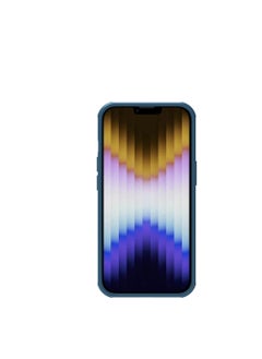 Nillkin Super Frosted Shield Pro Magnetic Case For Iphone 14 Plus - Blue  - Image 3