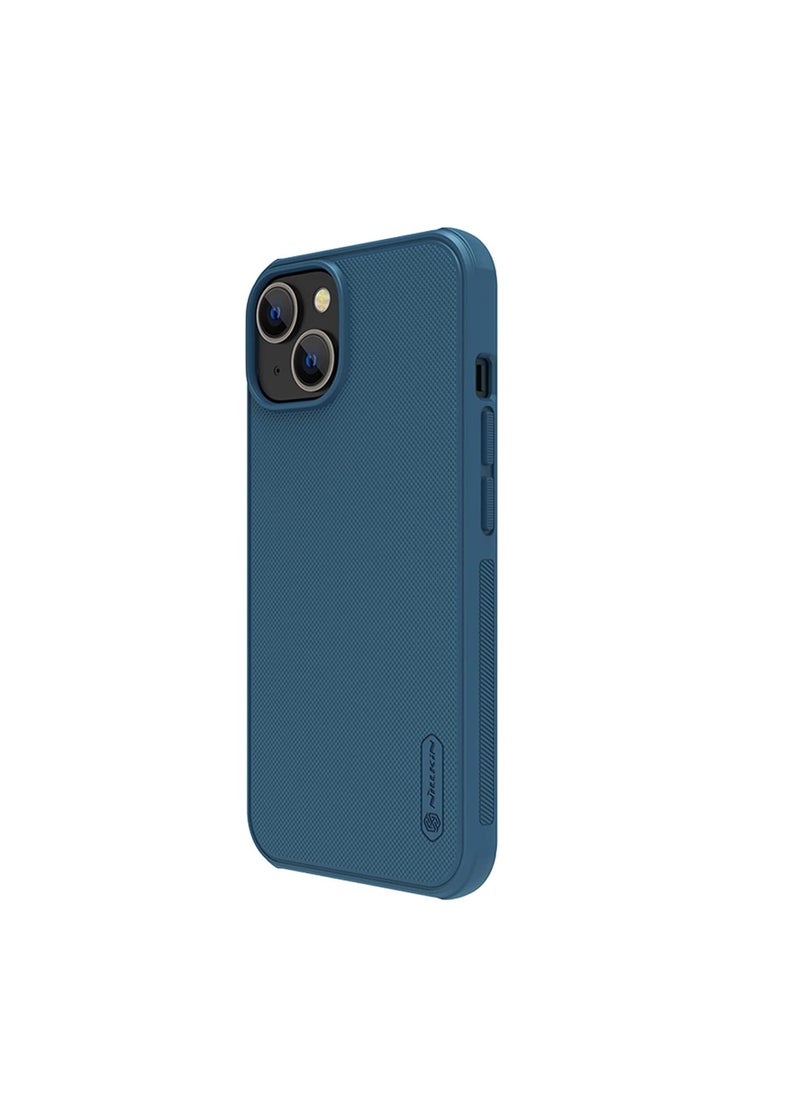 Nillkin - Super Frosted Shield Pro Magnetic Case For Iphone 14 Plus - Blue - Image 1