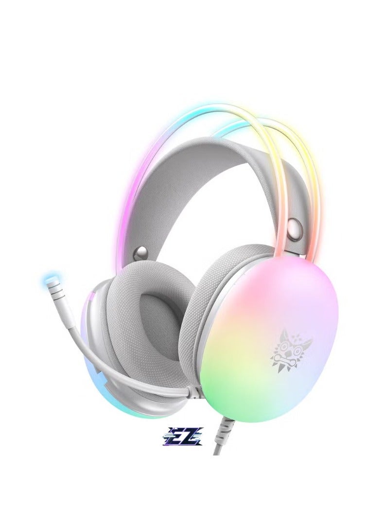 ELTRAZONE X25 Gaming Headset Over-Ear Gaming Wired Headphones with Mic – High-Quality Stereo Sound, Noise-Canceling Mic, Comfortable Over-Ear Cushions, Adjustable Headband – Perfect for PC, PS4, Xbox, and Mobile Gaming  - Image 1
