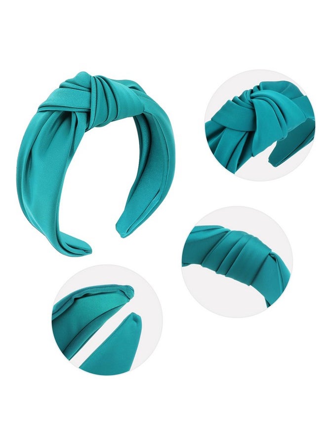 DRESHOW Top Knot Headband For Women Girls Knotted Elastic Hair Band Fashion Fabric Hairbands Cute Wide Head Band  - Image 4
