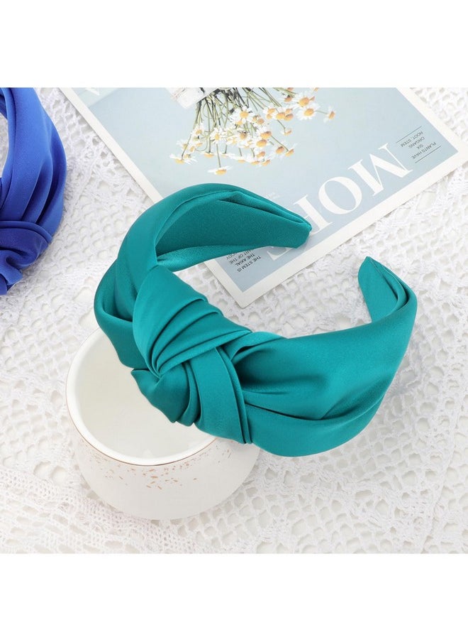 DRESHOW Top Knot Headband For Women Girls Knotted Elastic Hair Band Fashion Fabric Hairbands Cute Wide Head Band  - Image 3