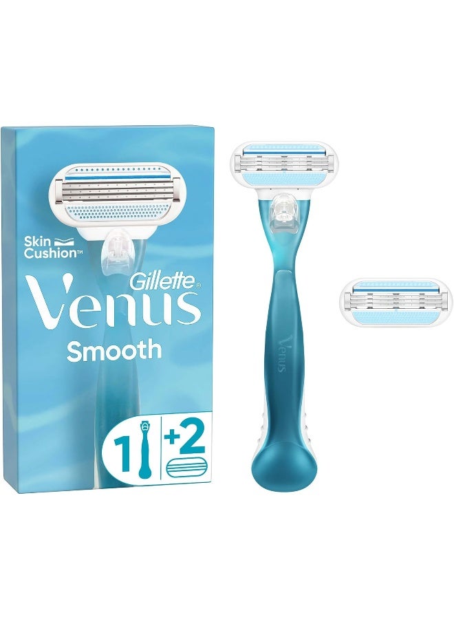 Gillette مقبض شفرة فينوس سموذ + إعادة تعبئة شفرة X2 - Image 2