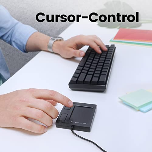 Perixx PERIPAD-501 Wired USB Touchpad, Portable Trackpad for Laptop and Desktop User, Black, Small Size (11284) - Image 3