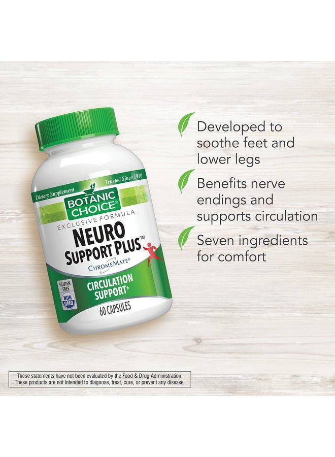 Neuro Support Plus For Healthy Feet And Nerves Circulatory Support For Your Feet & Leg Comfort Vitamin For Nerve 60 Capsules
