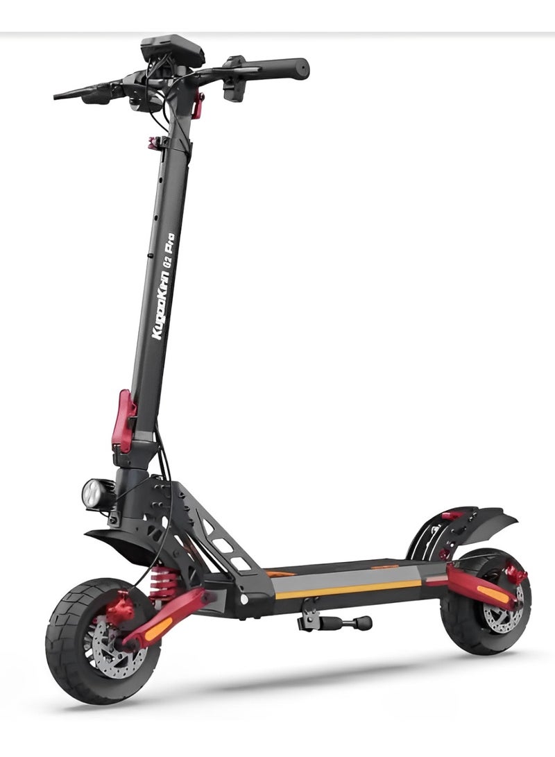 KugooKirin G2 Pro Electric Scooter - Big Display | BLUETOOTH | OFF Road Tires | 45 km/h Speed | 50 km Range | 800W 48V 15Ah | Dual Disc Brakes | Foldable E Scooter  - Image 2