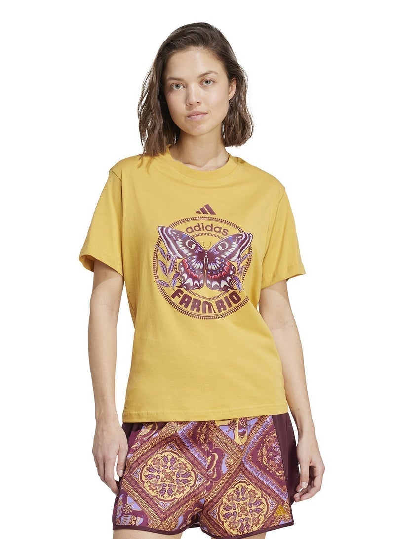 اديداس تيشيرت بطبعة مزرعة - Image 1