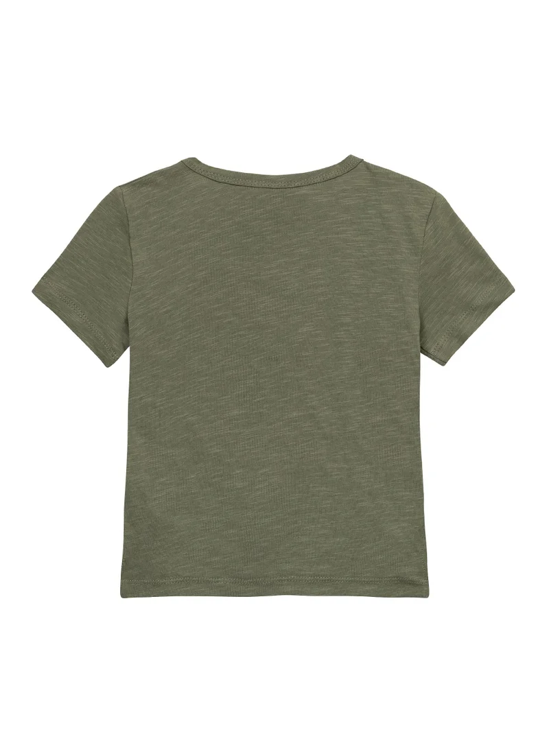 MINOTI Kids Boys  Classic T-Shirt With Buttons