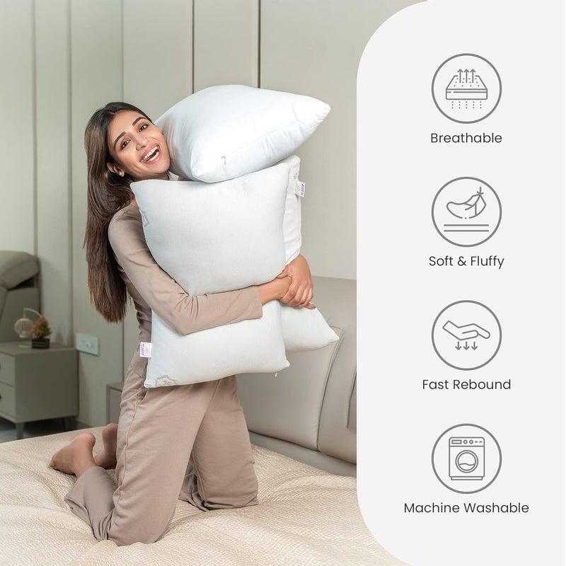 Pillow Cover (Inner Cover Only, Pack of 1)  - Image 5