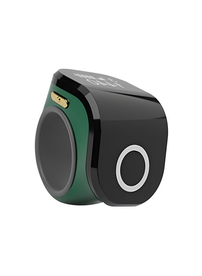 Vibration Reminder Zikr Ring Tasbih Counter Waterproof OLED Display Touch Sensor  - Image 1