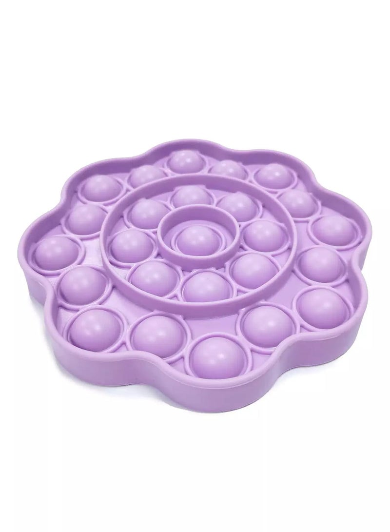 Generic 1pc Flower Shaped Push Bubble Toy  - Image 3
