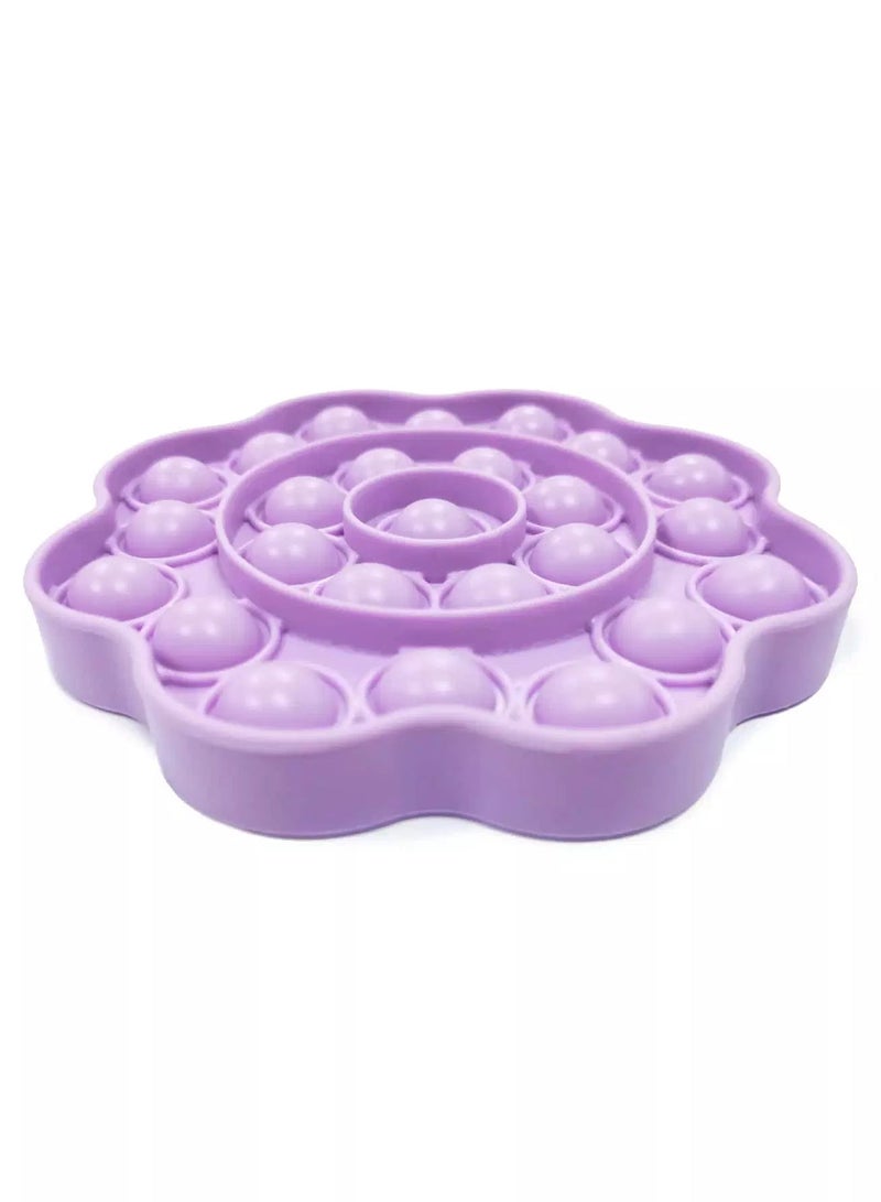 Generic 1pc Flower Shaped Push Bubble Toy  - Image 2