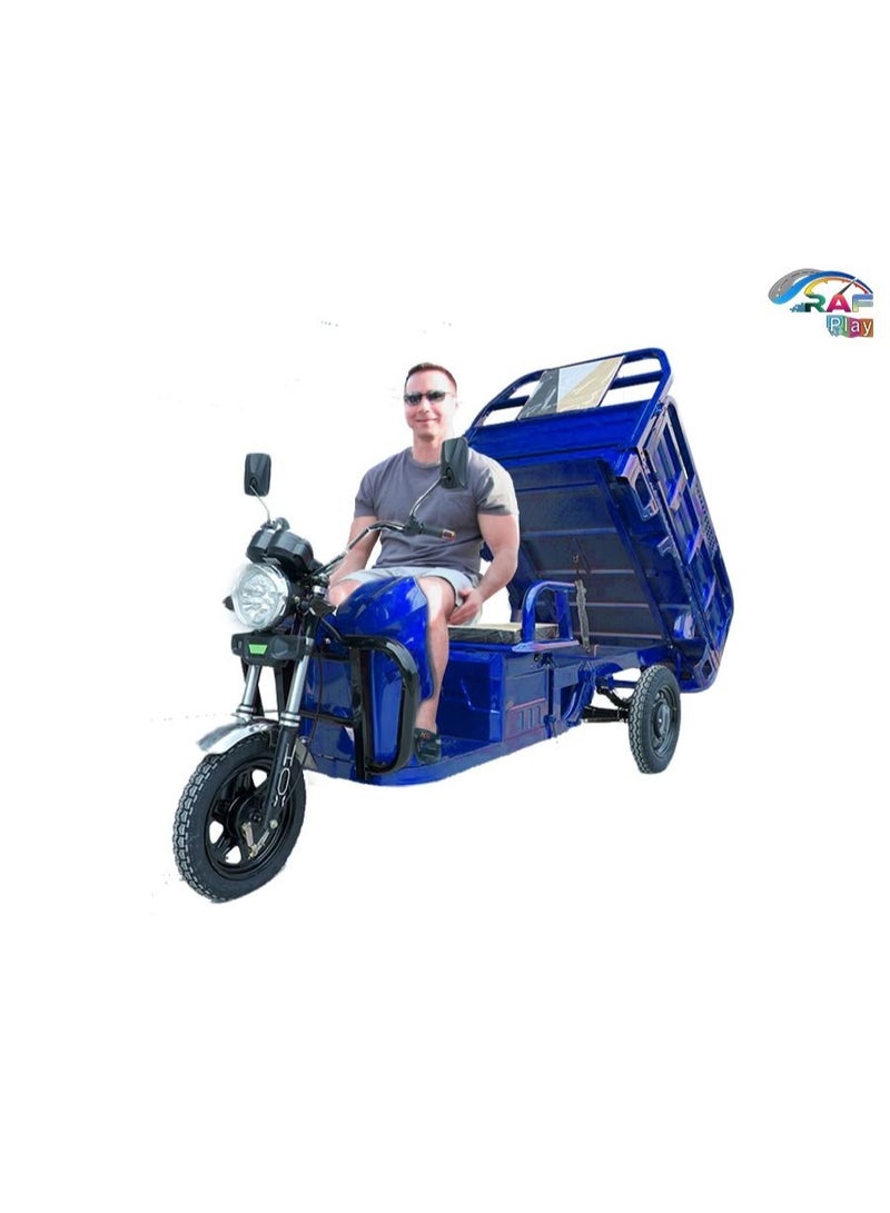Megawheels Cargo 1.6 mtr Tuk Tuk 3 Wheel Electric Scooter Trolley - Image 4