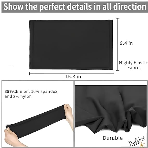 PulGos Combo - Face mask & Arm sleeve for Unisex – Odour-Free, Breathable & Multipurpose face cover for Men & Women Biking,Cricket,Cycling, Golf, ideal as pollution mask, outdoor mask - Black - Image 3