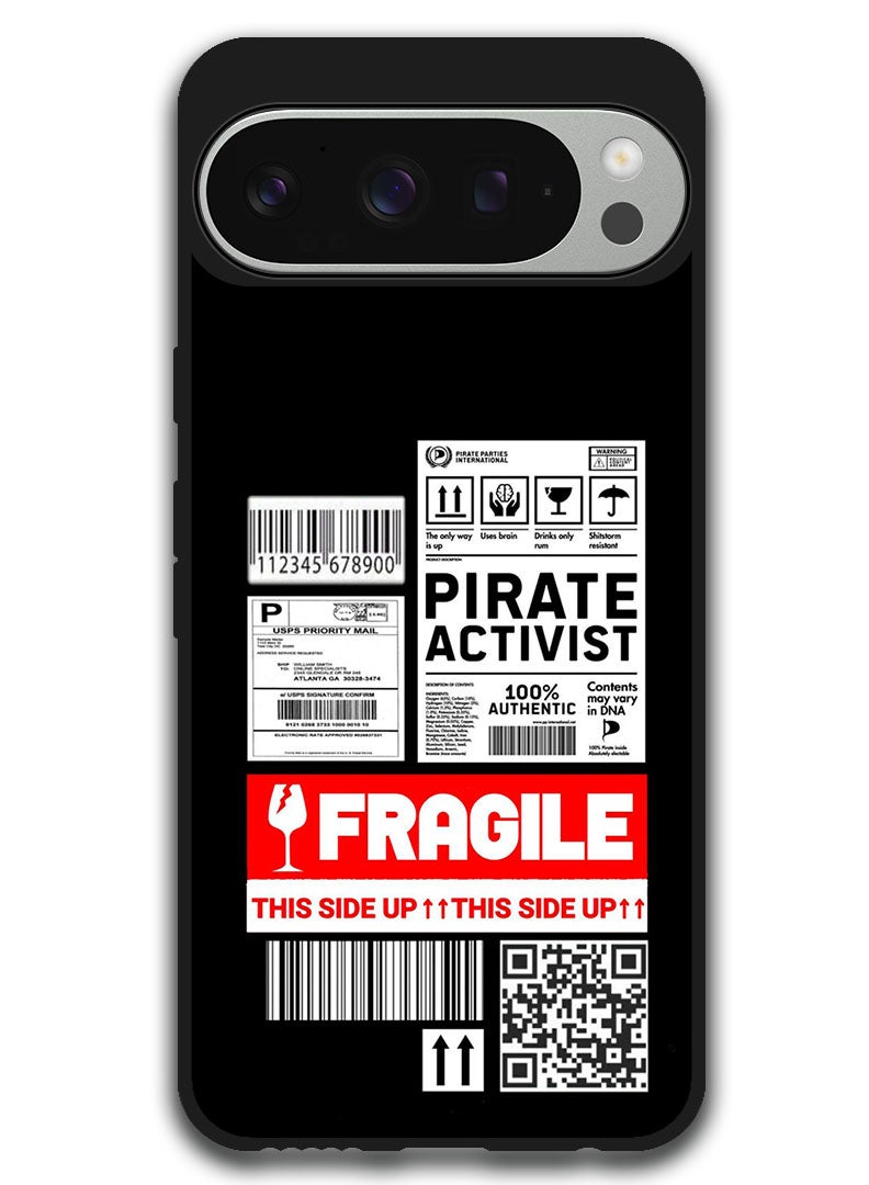 Theodor Protective Case Anti Scratch Shock Proof Bumper Cover For Google Pixel 9 Pro XL Private Activist - Image 1