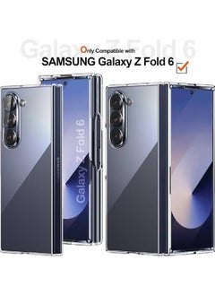 NAFO Samsung Galaxy Z Fold 6 2024 Hard PC Case – Crystal Clear, Anti-Yellowing, Wireless Charging Compatible Protective Cover  - Image 2