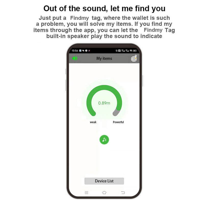 Smart Mini GPS Tracker Anti Verloren Finder anti-verloren iTag Tracker Alarm GPS Locator Draadloze Positionering Portemonnee Huisdier Sleutel draadloze - Image 2