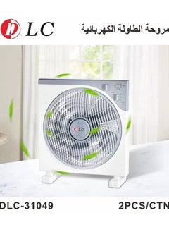 LC 40W 3-Speed ​​Table Fan, White DLC-31049  - Image 2