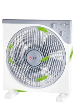 LC 40W 3-Speed ​​Table Fan, White DLC-31049  - Image 3