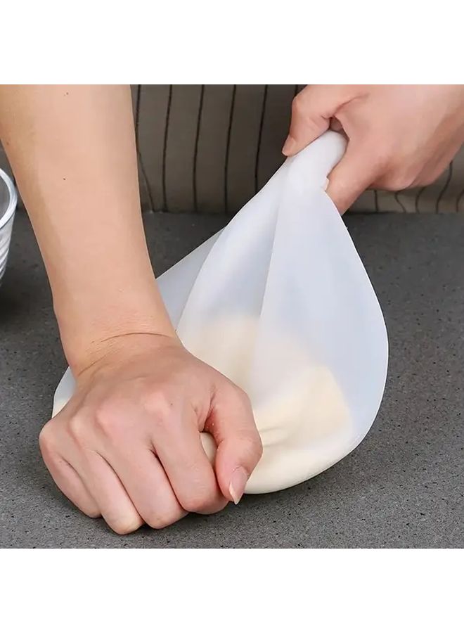 كيس عجن سيليكون سميك لعجن عجينة السيليكون للمنزل، أداة خلط دقيق التخمير بسعة 3 أرطال - Image 2