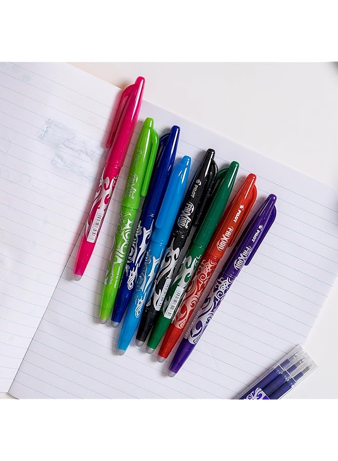 بايلوت قلم حبر جاف قابل للمسح من فريكشن، حبر باللون الوردي × قلم واحد - Image 4