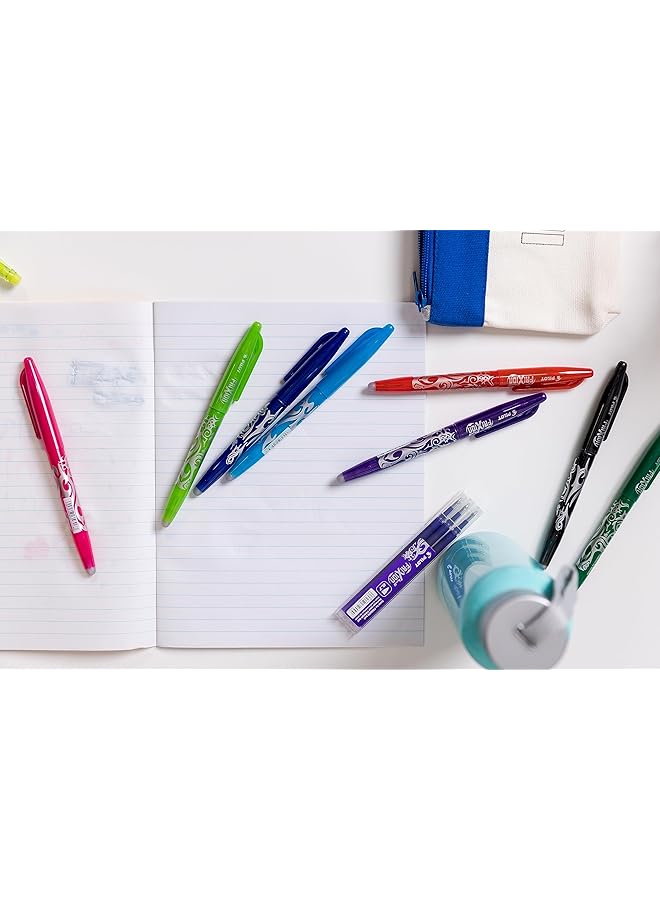 بايلوت قلم حبر جاف قابل للمسح من فريكشن، حبر باللون الوردي × قلم واحد - Image 3